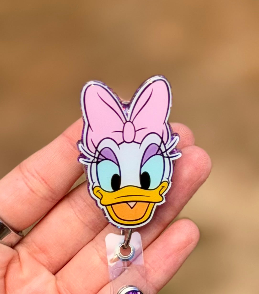 Daisy Duck Badge Reel