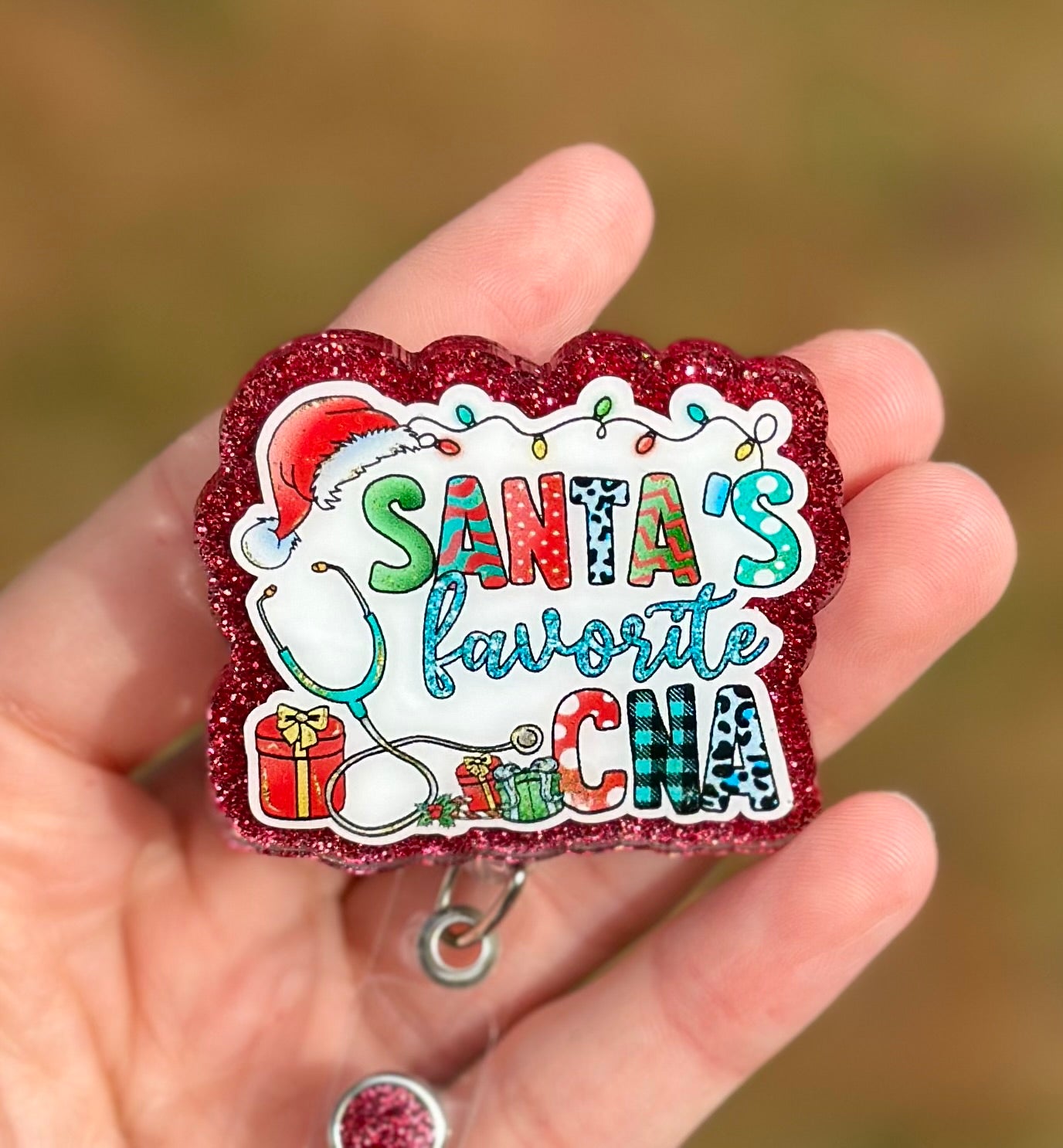 Sant's CNA Retractable Badge Reel