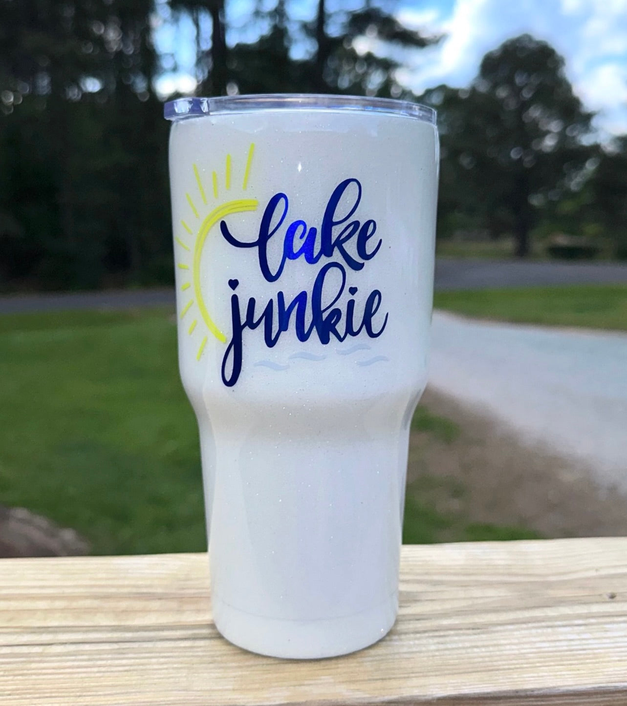 Lake Junkie Stainless Steel Tumbler (30 oz)