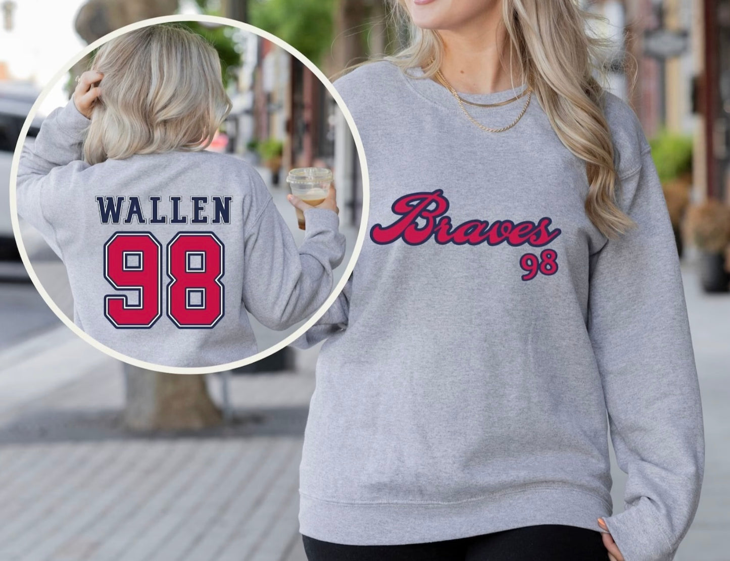 Wallen Braves Crewneck