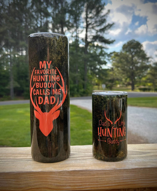 Dad and Mini Hunting Tumbler Set