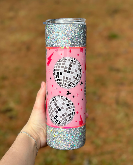 Disco Girl Stainless Steel Tumbler (30 oz)