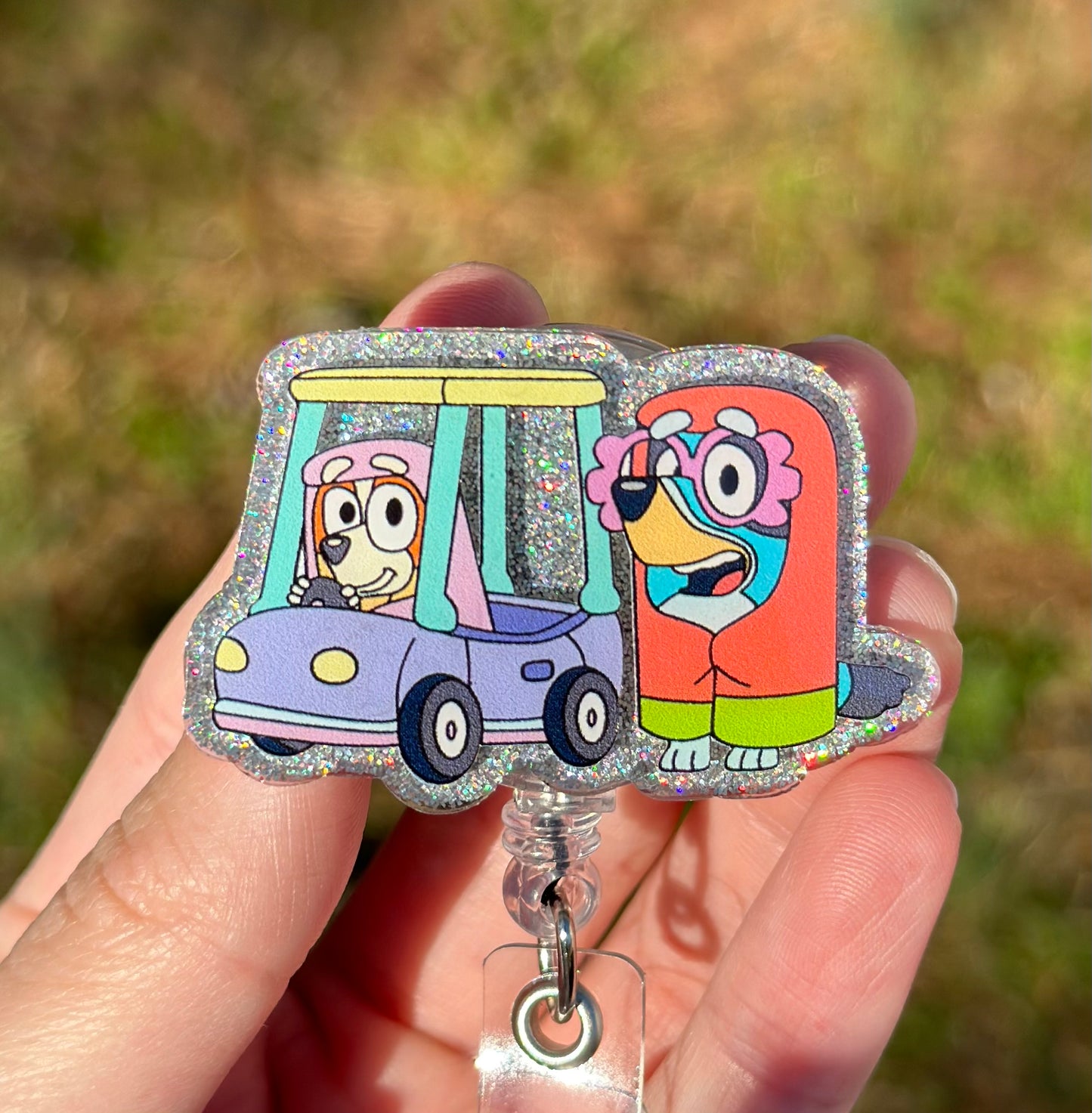BLUEY & BINGO Retractable Badge Reel