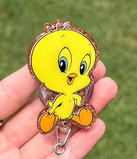 Tweety Bird Retractable Badge Reel