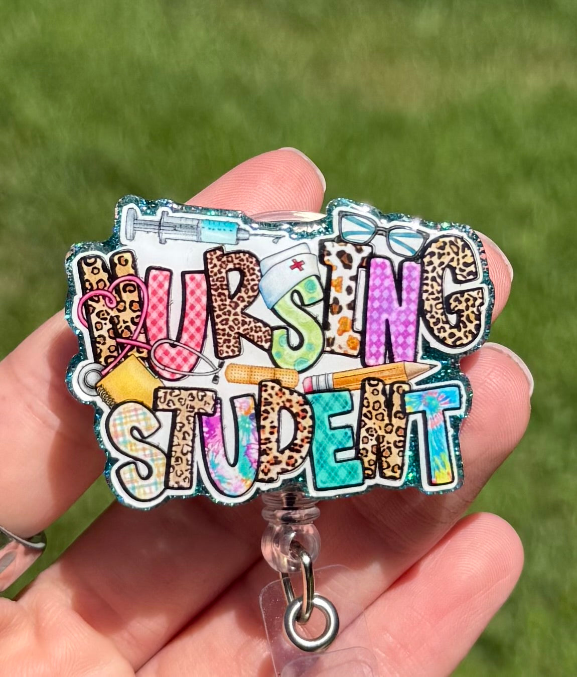 Nursing Student Retractable Badge Reel