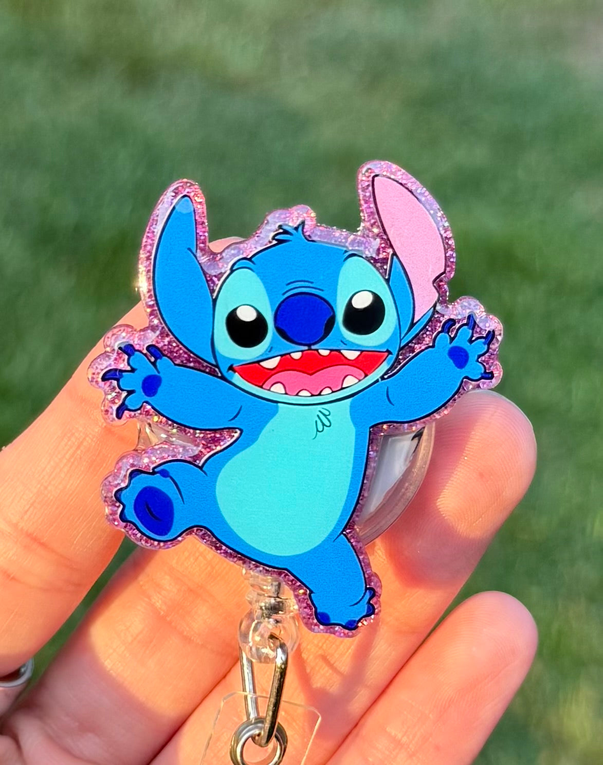 Stitch Retractable Badge Reel