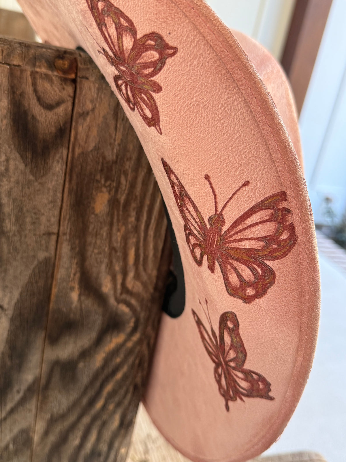 Dolly Butterfly Cowgirl Hat MEDIUM