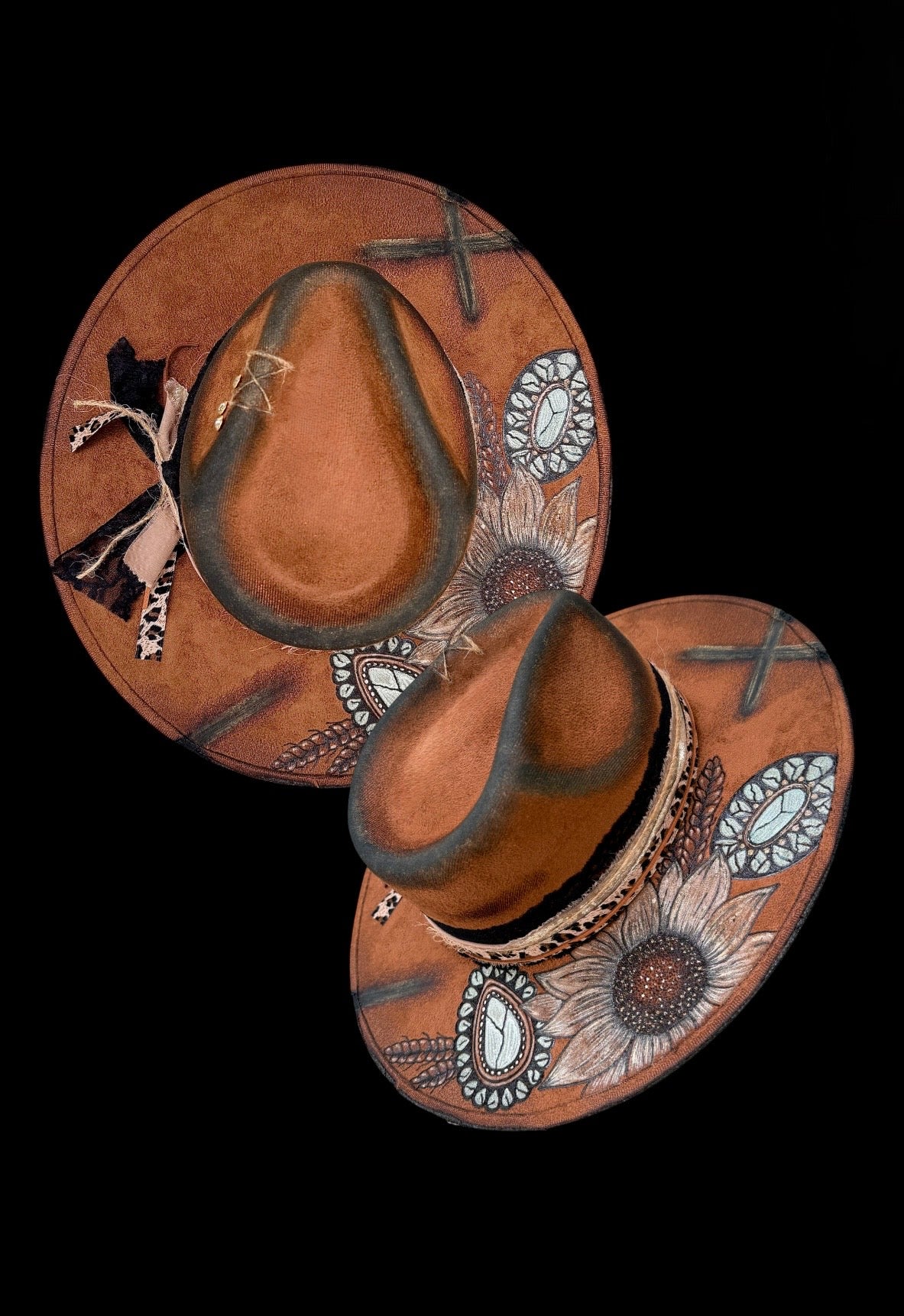 Sunflower Concho Rancher Hat MEDIUM