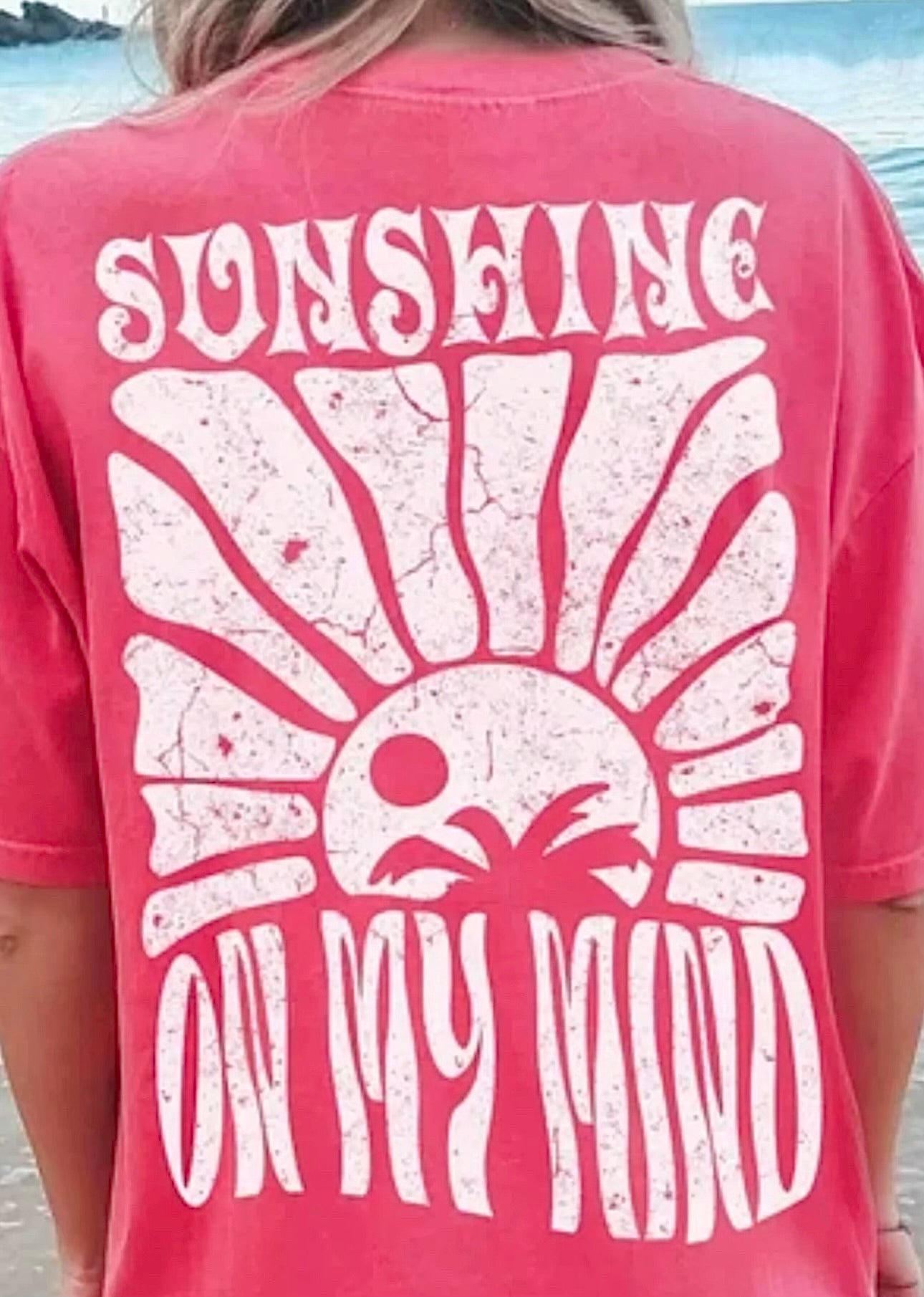 Pink Sunshine Adult T-Shirt