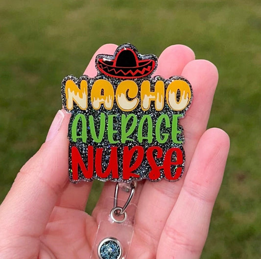 Nacho Nurse Retractable Badge Reel